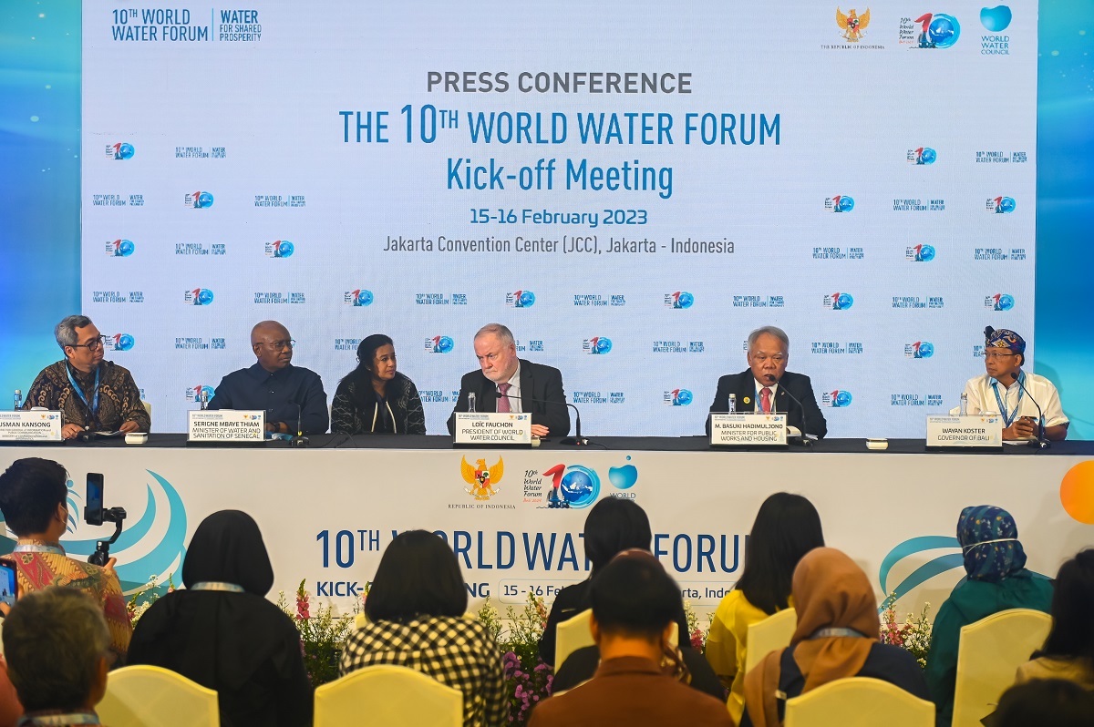 The 10th World Water Forum will take place in Bali, Indonesia from 18 to 24 May 2024. (@WWaterForum10)