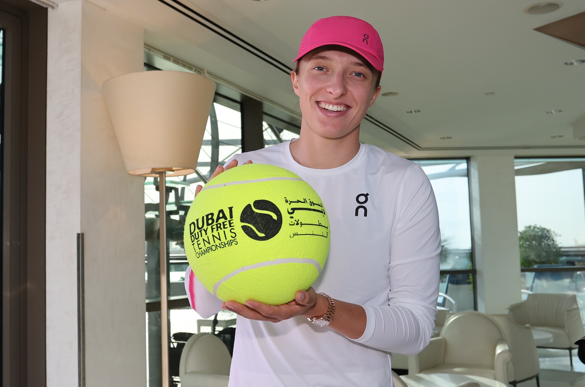 World no.1 Iga Swiatek comes into the tournament fresh from victory in Doha, aiming to claim a maiden Dubai title. (Supplied)