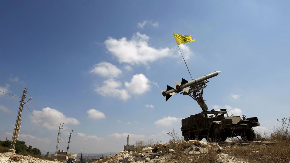 Hezbollah has conducted nine military operations against Israel, from Lebanon, in the last 48 hours, some involving advanced ballistics. (AFP)