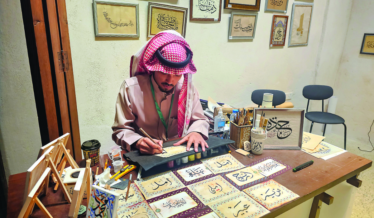 The increased influx of visitors in Al-Balad has provided artisans with a greater market presence and demand for their goods and services. (AN photos by Saleh Fareed)