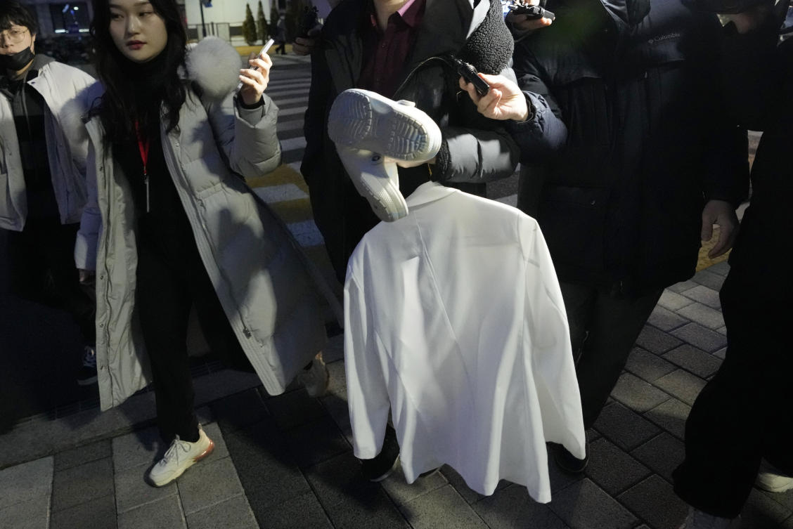 South Korea’s medical training reforms call for a 65 percent increase in the number of students admitted to medical schools, starting from 2025. (AP)