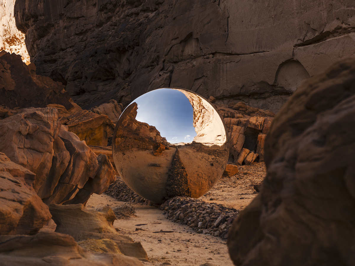 Faisal Samra, The Dot, Desert X AlUla 2024. (Courtesy of The Royal Commission for AlUla)