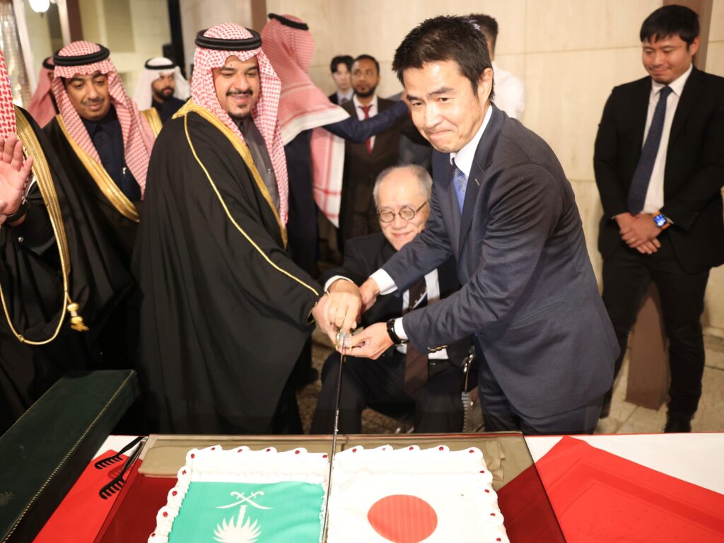 Fumio Iwai, the nation’s ambassador, held a reception at his residence in the capital to mark the occasion. (Supplied)