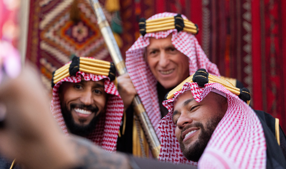 Neymar dons Saudi attire to celebrate Founding Day