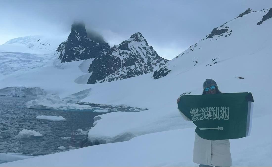 Princess Abeer was part of an expedition that studied, among other things, the impact of climate change on the Antarctic. (Supplied)