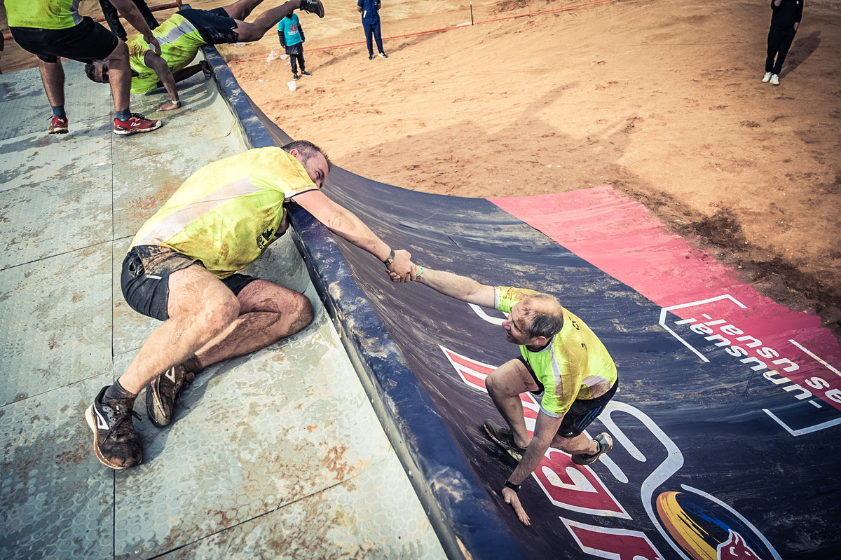 Tough Mudder Infinity AlUla was the firts event of its kind in the MENA region. (Supplied)