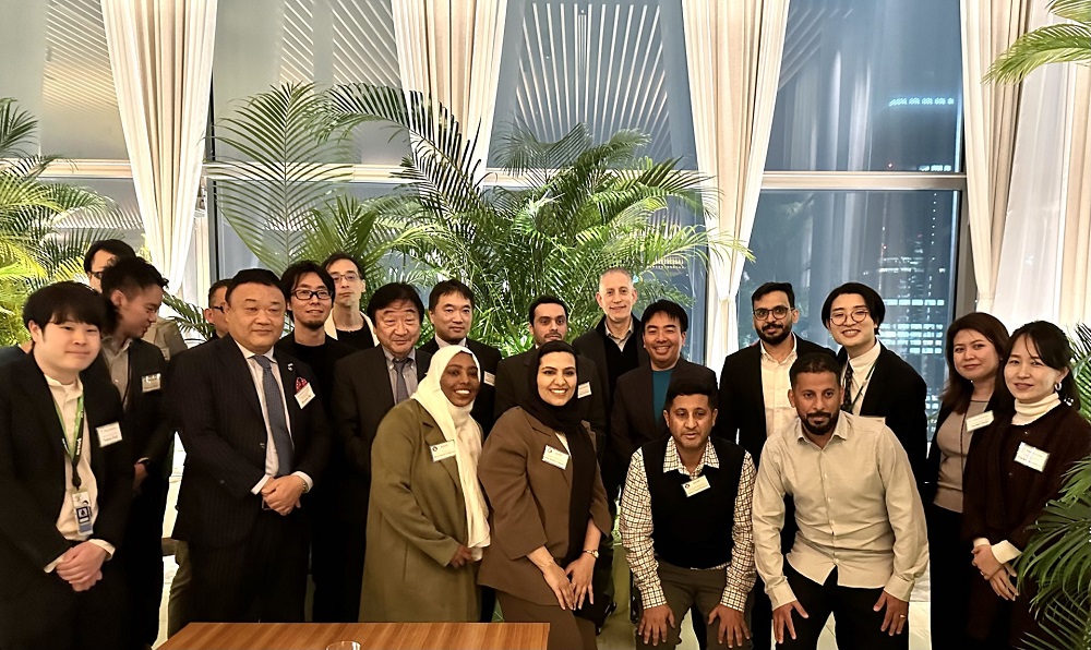 This week, the program includes visiting the actual fields of Japan's smart cities in Shirahama Town, Susami Town and Hidakagawa Town in Wakayama prefecture. (AN Japan Photo)
