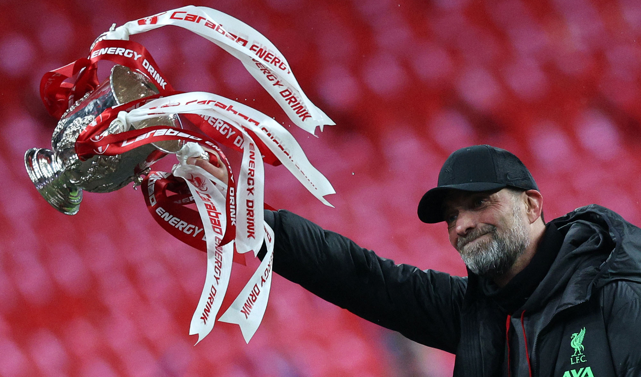 Klopp’s last dance has one trophy and the Liverpool manager is targeting more