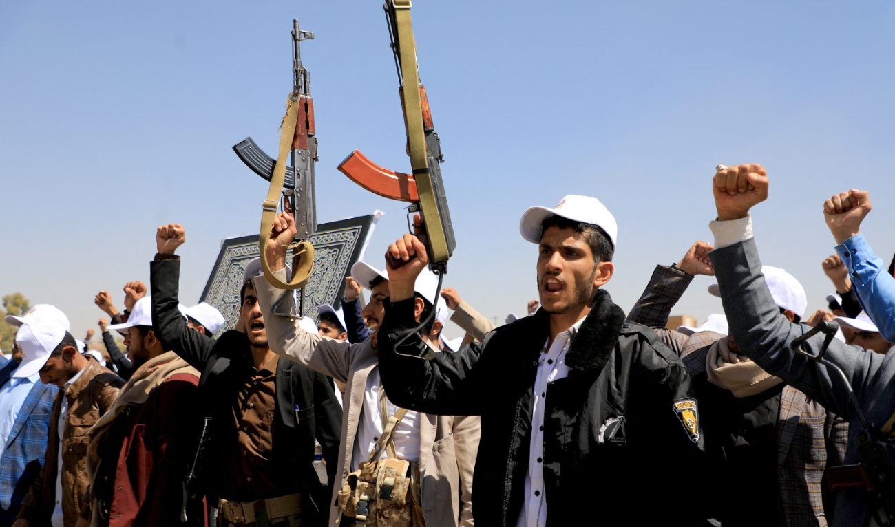 The Houthi attacks have had a significant effect on traffic through the busy Red Sea shipping route. (AFP/File)