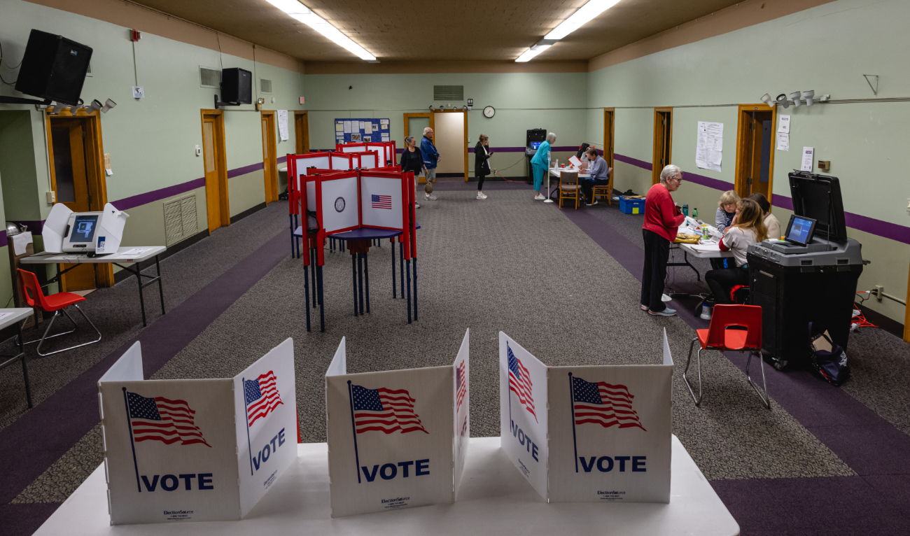 Biden’s Democrats considered extremism by far the No. 1 issue while Trump’s Republicans overwhelmingly chose immigration. (AFP/File)