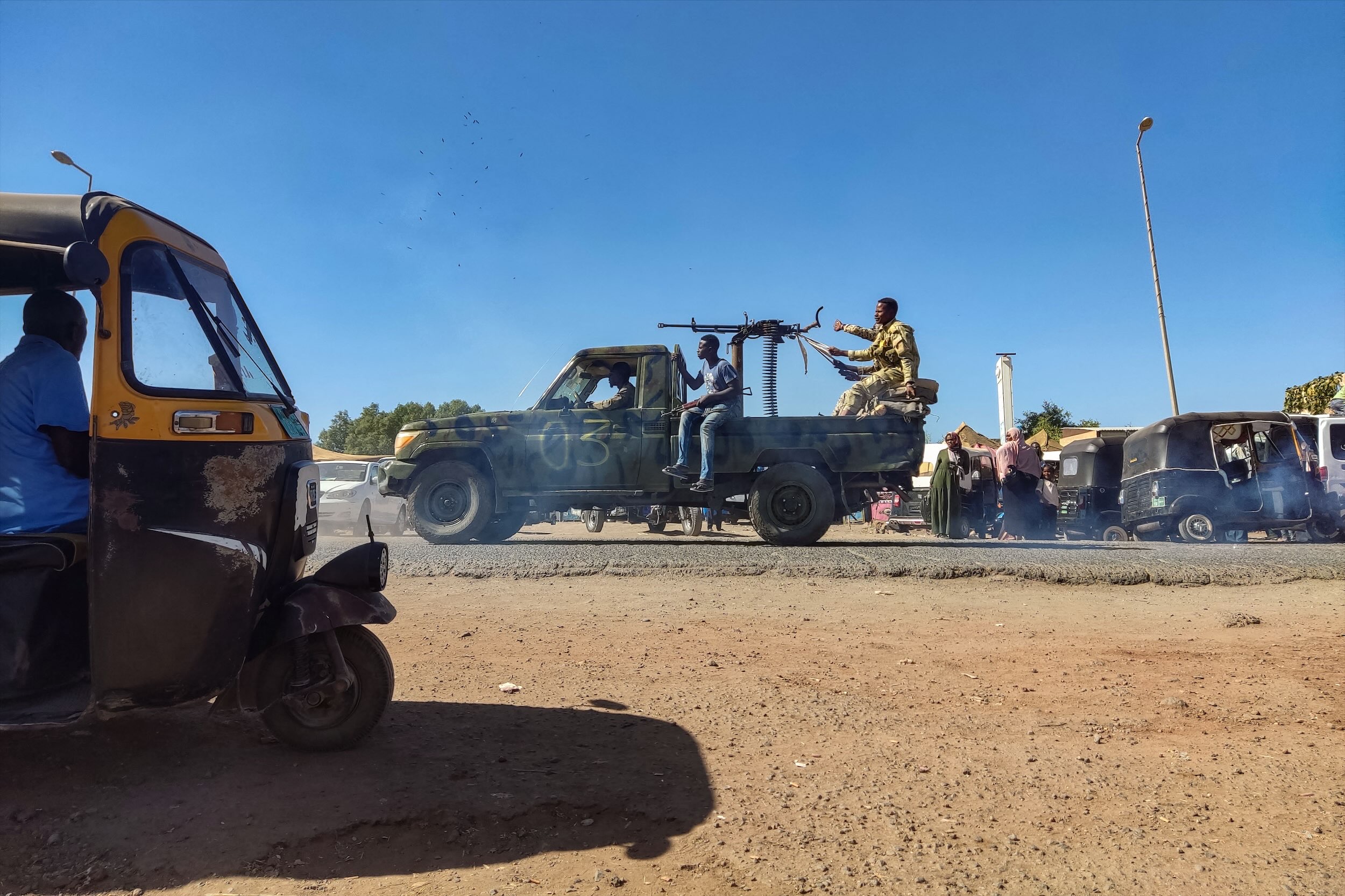 Europe is beginning to feel the repercussions of the Sudan conflict as tens of thousands of people are displaced. (AFP)