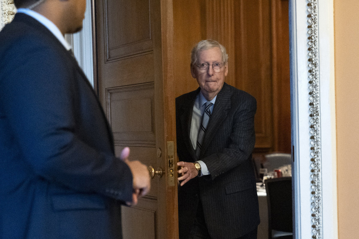 Senate Minority Leader Mitch McConnell, 82, of Kentucky state is the longest-serving US Senate leader in history. (AP)