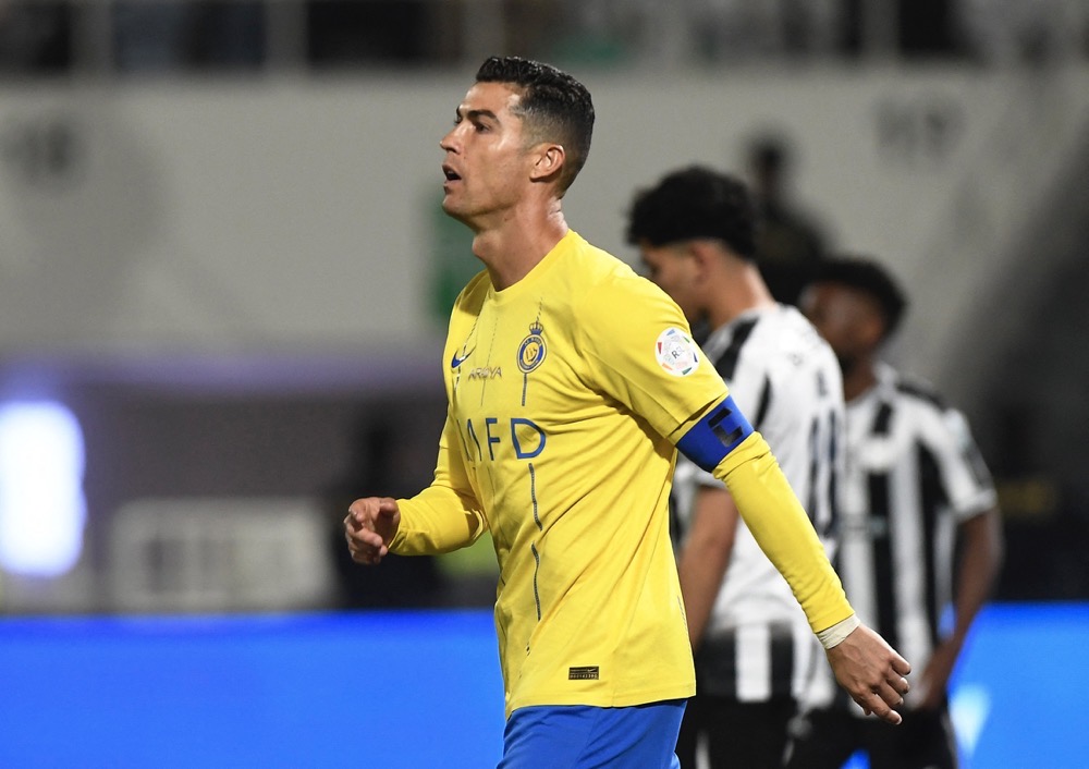 Cristiano Ronaldo has been suspended for one game. (Reuters)