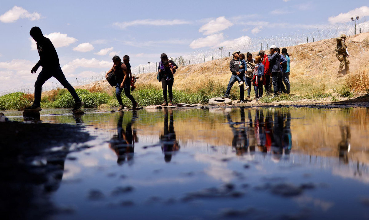 The scale of illegal immigration has reached unprecedented levels during the administration of US President Joe Biden. (Reuters)