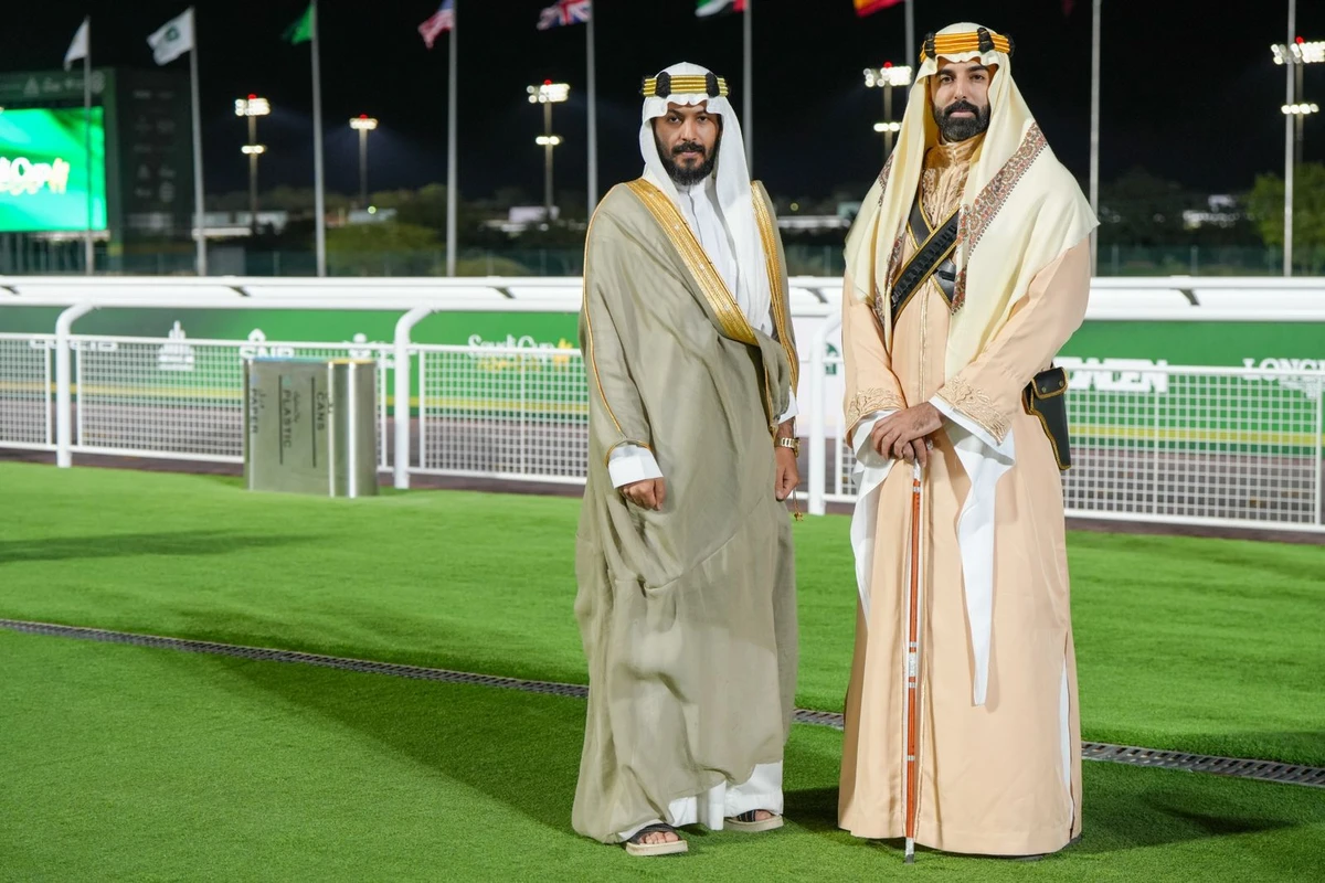 With Saudi Founding Day just passed in the Kingdom, it offered the perfect fashion inspiration for race-goers at the Saudi Cup in Riyadh on Friday and Saturday. (AN Photo/Huda Bashatah)