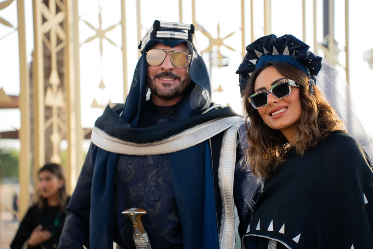 With Saudi Founding Day just passed in the Kingdom, it offered the perfect fashion inspiration for race-goers at the Saudi Cup in Riyadh on Friday and Saturday. (AN Photo/Huda Bashatah)