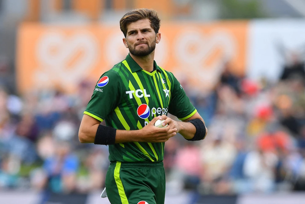 Shaheen Shah Afridi is currently captain of Pakistan’s T20I team and a high-quality left-arm quick bowler. (AFP)