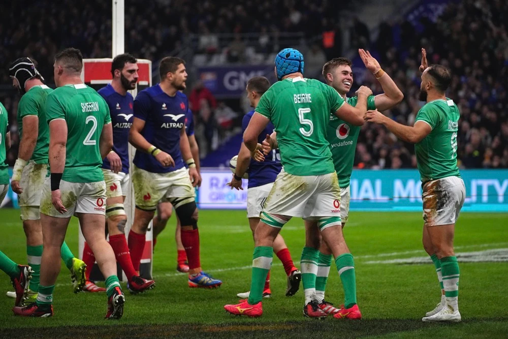 Ireland hosts Italy next weekend while France travels to Scotland. (Photos: AP)