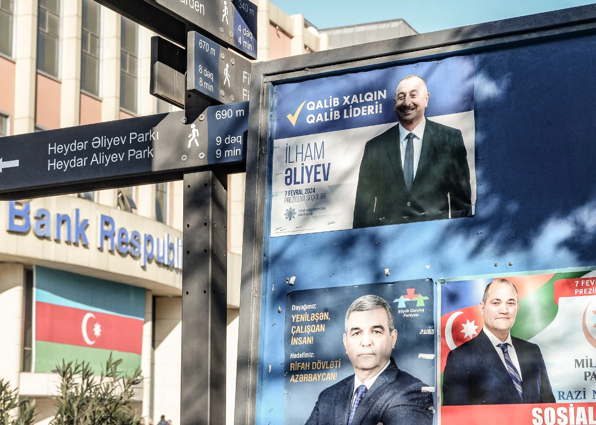 Azerbaijan’s President Aliyev eyes easy re-election after Karabakh war
