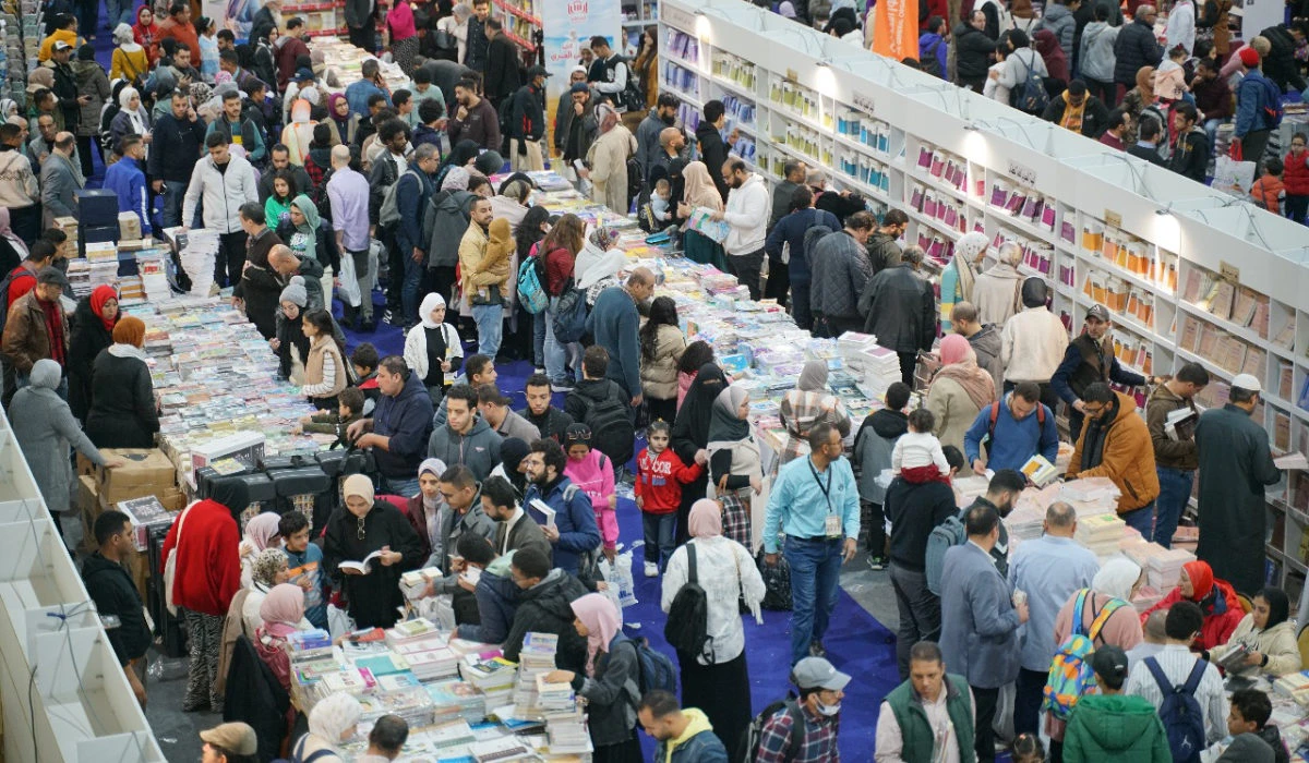 The fair, which commenced on Jan. 25 and runs through Feb. 6, is one of Egypt's premier cultural events. (Twitter @cairobookfair)