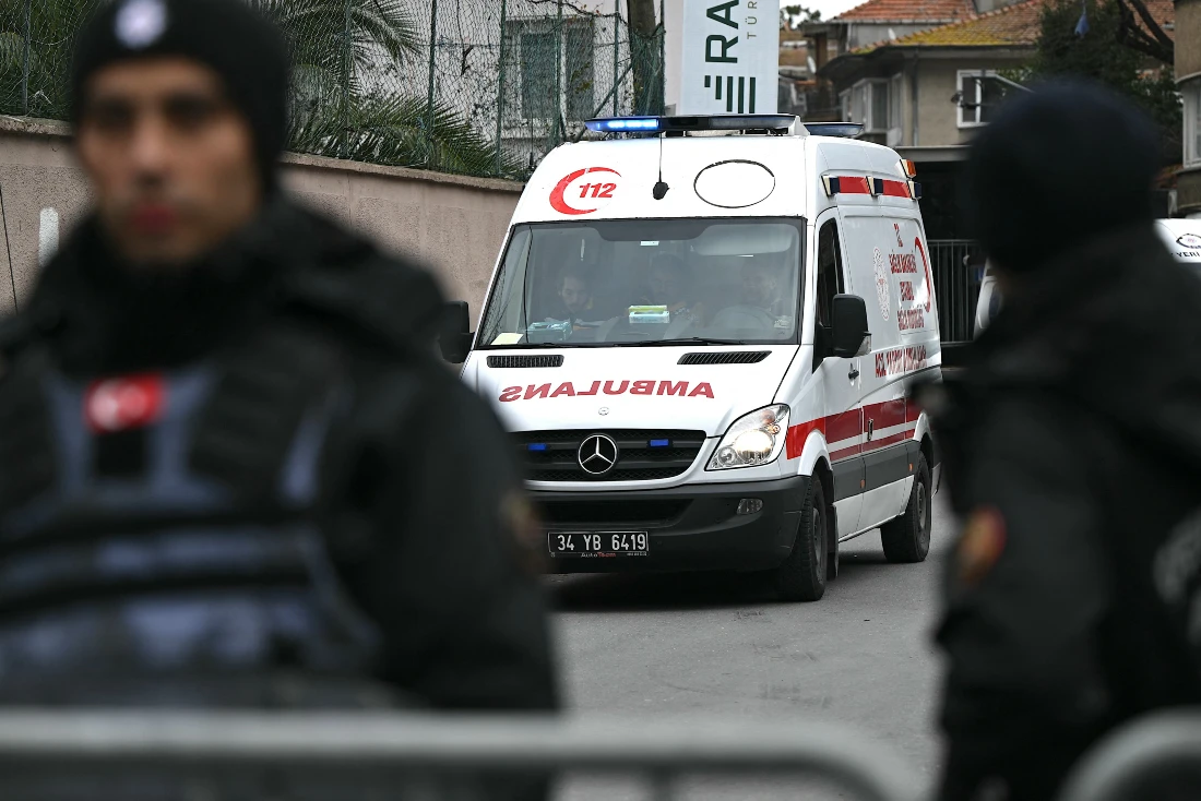 Two assailants earlier launched an armed attack on Italian church in Istanbul during a religious ceremony in January, leaving one person dead. (File/AFP)