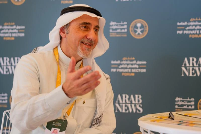 Osama Al-Othman, CEO of Aseer Investment Co., speaking to Arab News.