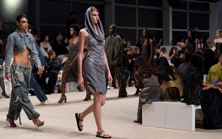 Selfmade, by Serbia-born designer Emina Skrijelj Sabutay, presented its Fall/ Winter 2024-25 collection at Dubai Fashion Week. (Supplied)