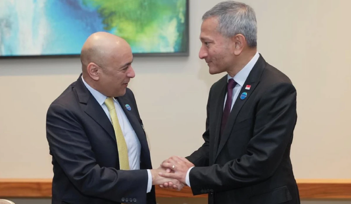 GCC Secretary-General meets Singapore’s foreign minister
