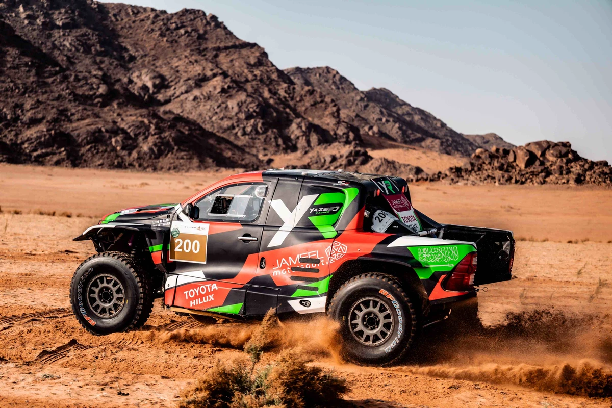 Yazeed Al-Rahji secured a seventh career victory in Hail. (Supplied)
