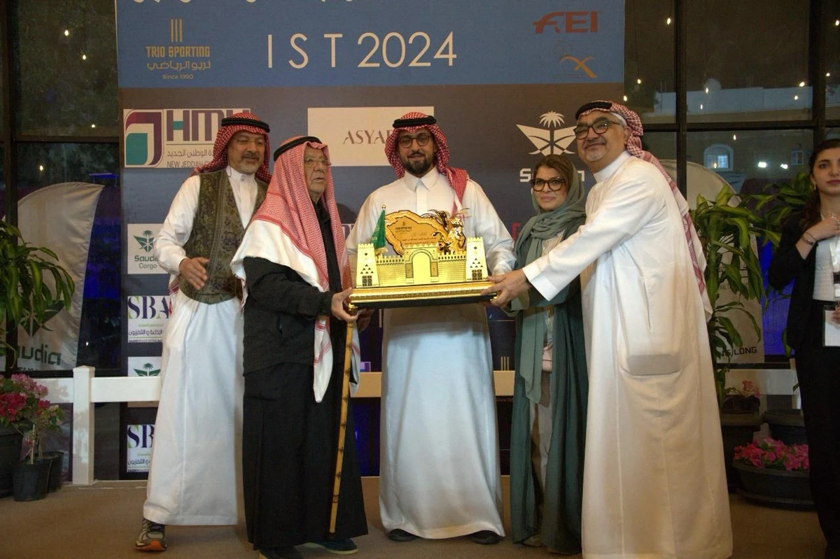 Saudi rider Meshari Al-Harbi among prize winners at IST Grand Prix in Jeddah
