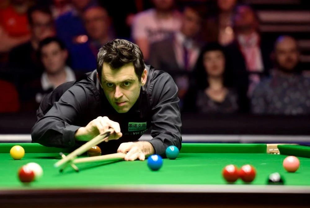 Leading players such as Ronnie O’Sullivan will compete in the inaugural Saudi Arabia Snooker Masters. (Reuters)