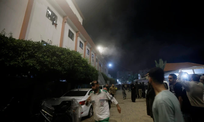 At least three Palestinians were killed by Israeli sniper fire on Gaza's Nasser Medical Complex since Tuesday afternoon. (AP)