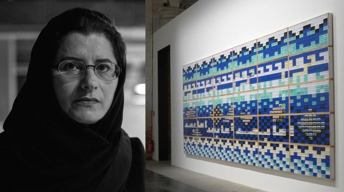 Saudi conceptual artist Maha Malluh. (Portrait photo by Nora Alissa)