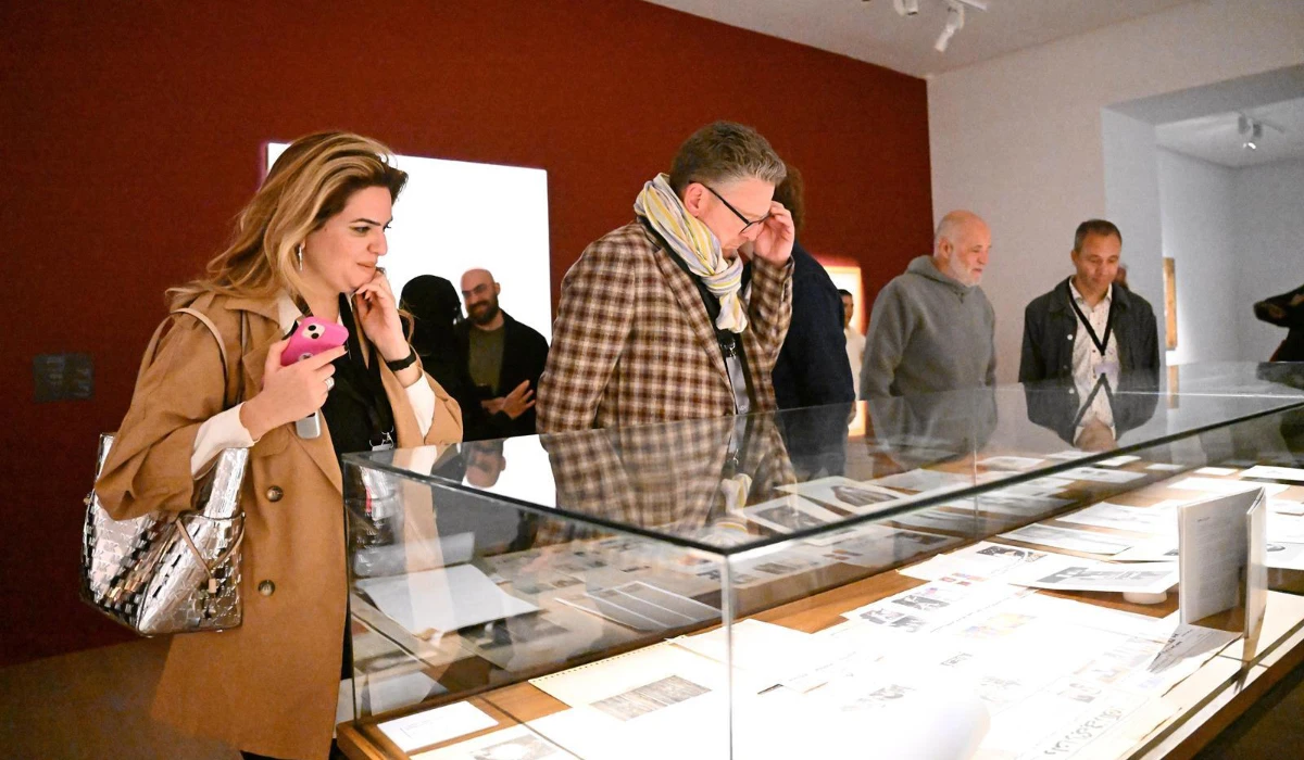 The exhibition runs through April 27 as part of the AlUla Arts Festival. (SPA)