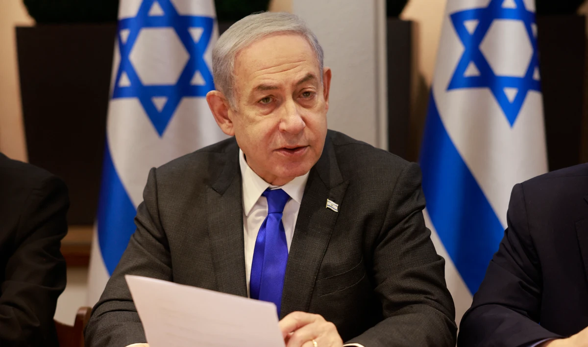 Netanyahu said at the start of the weekly meeting that the move comes after “recent talk in the international community about an attempt to unilaterally impose on Israel a Palestinian state.” (AFP/File)
