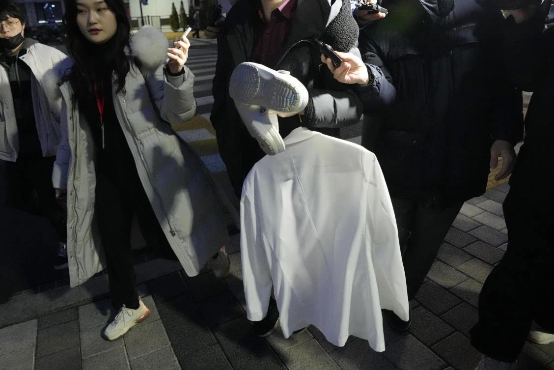 South Korea’s medical training reforms call for a 65 percent increase in the number of students admitted to medical schools, starting from 2025. (AP)