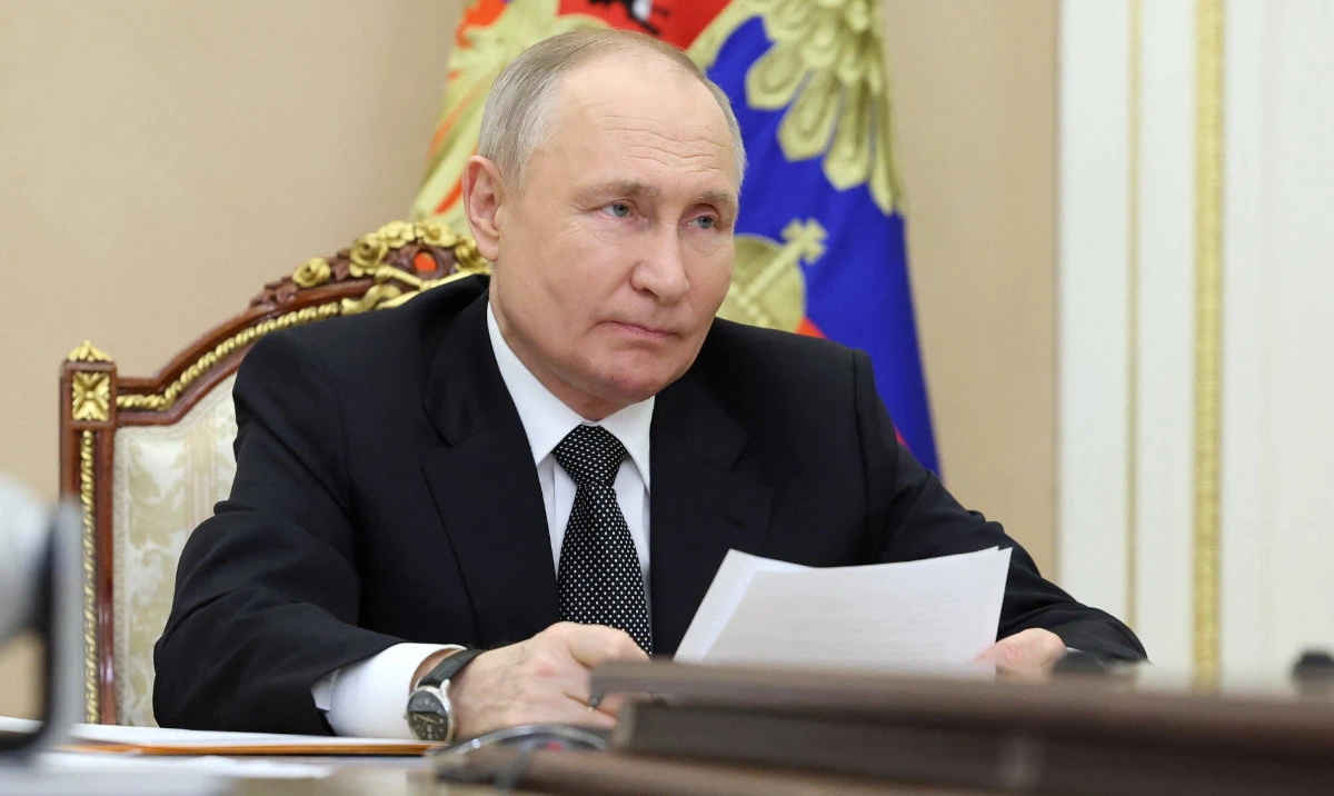 Putin said on Tuesday the Ukrainian order to withdraw from the town had been announced after Ukrainian troops had already begun to flee in chaos. (Reuters)