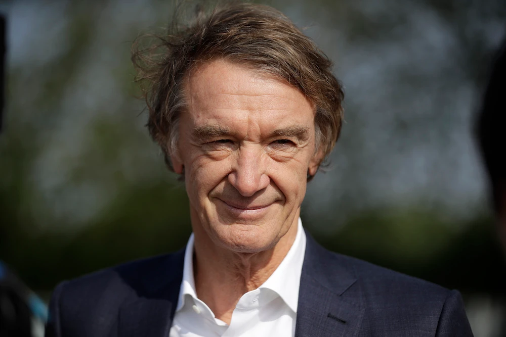 British billionaire Jim Ratcliffe has completed his purchase of a 25 percent stake in Manchester United, the club said Tuesday, Feb. 20, 2024. (AP file photo)
