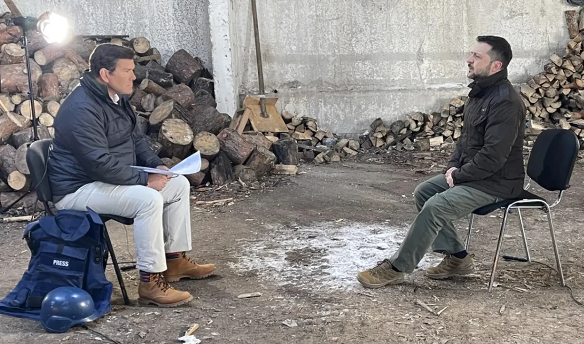 “Will Ukraine survive without Congress’ support? Of course. But not all of us,” Zelensky told Fox’s Bret Baier in an interview near a front line in Ukraine. (Fox News)