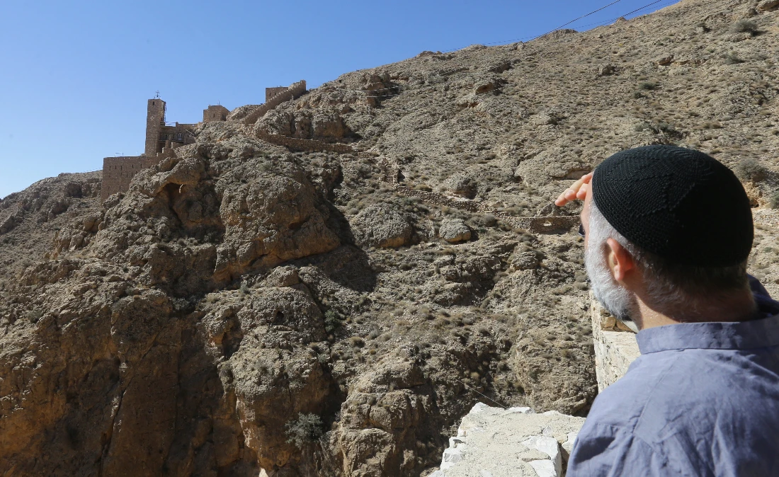 Syrian desert monastery that was once a hub for interfaith dialogue has reopened to visitors after more than a decade of war and isolation. (File/AFP)