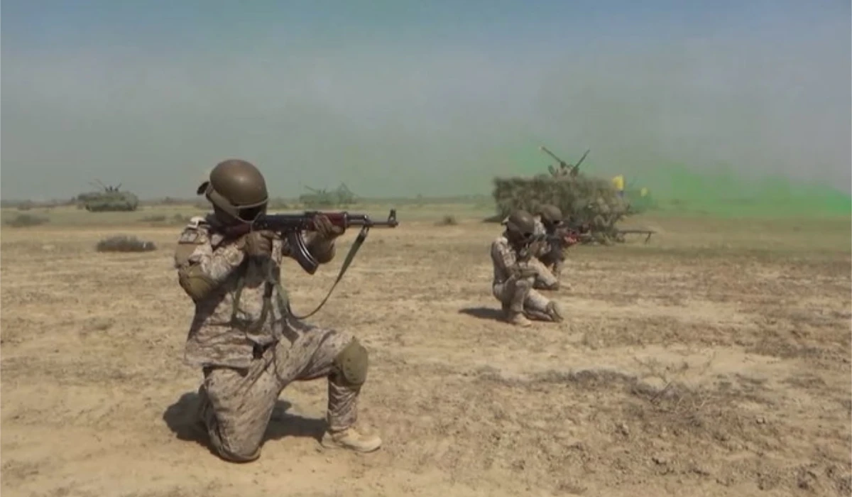 The training, which included both conventional and sub-conventional operations, concluded with a field maneuver and battle inoculation exercise involving air and ground forces. (Supplied)