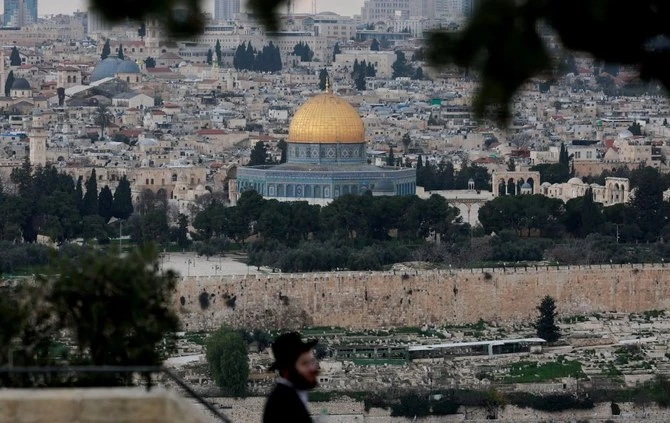 The United States on Wednesday urged Israel to allow Muslims to worship at the Al-Aqsa mosque compound in Jerusalem during Ramadan, after a far-right minister proposed barring Palestinians from the occupied West Bank from praying there. (Reuters/File)