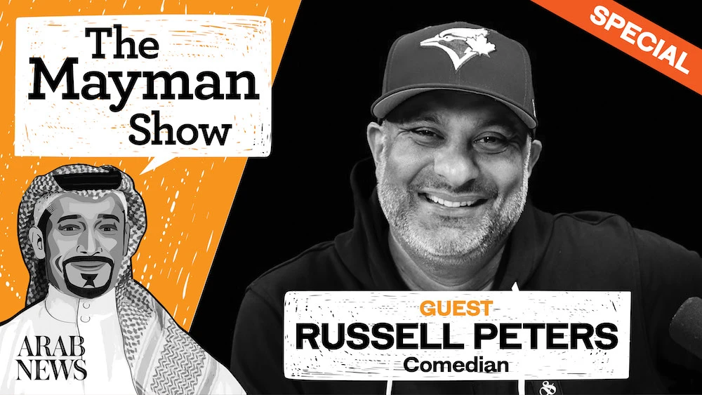 Russell Peters, the comedian enjoying the last laugh