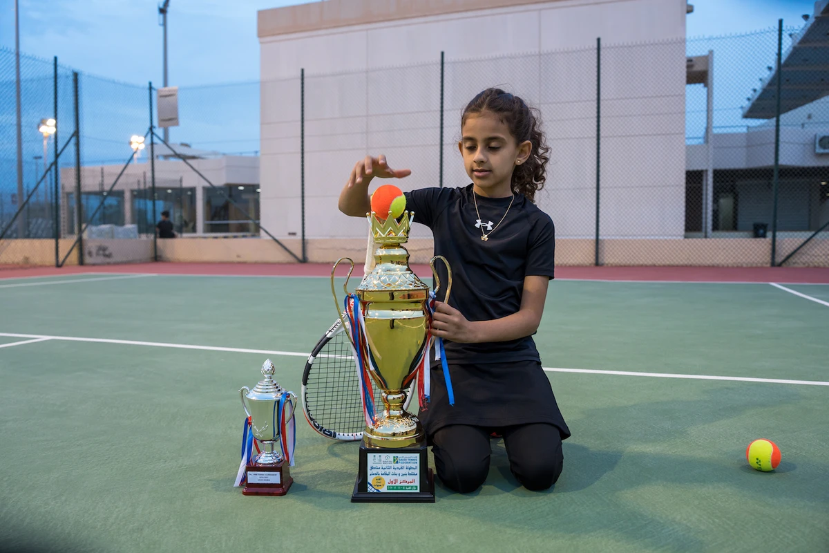 Saudi female tennis players challenge stereotypes as sporting dreams become reality
