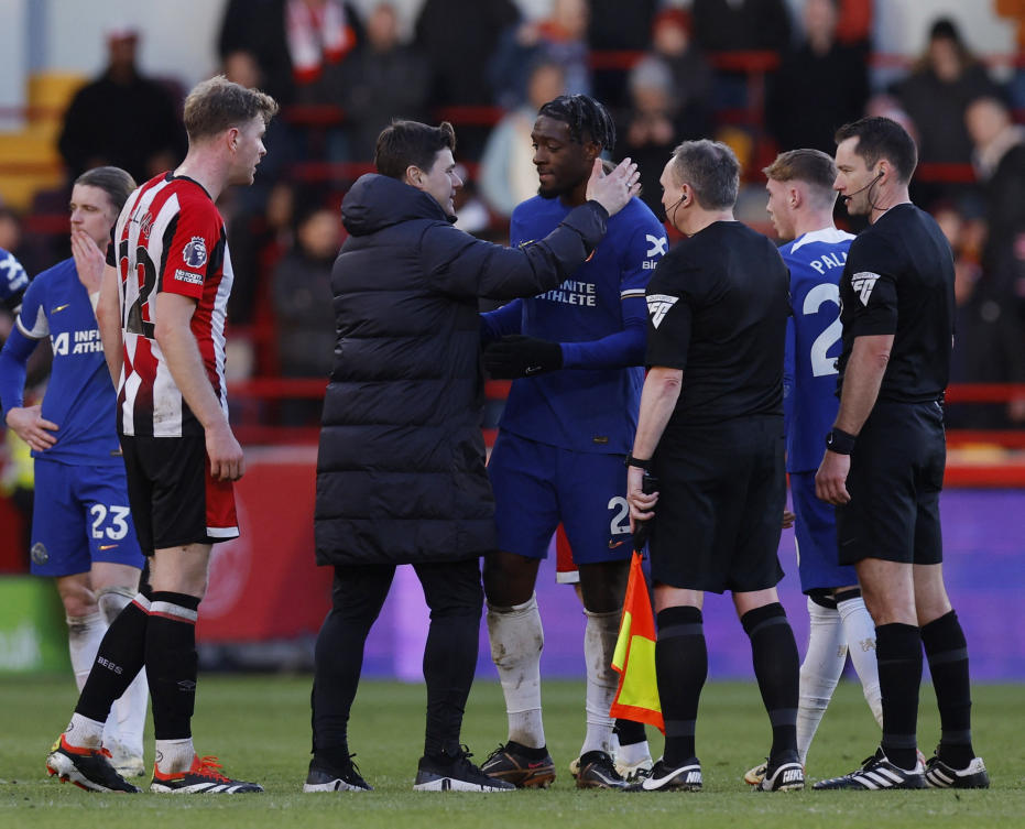Chelsea fans turn on Pochettino during draw at Brentford. The Argentine says he doesn’t feel loved