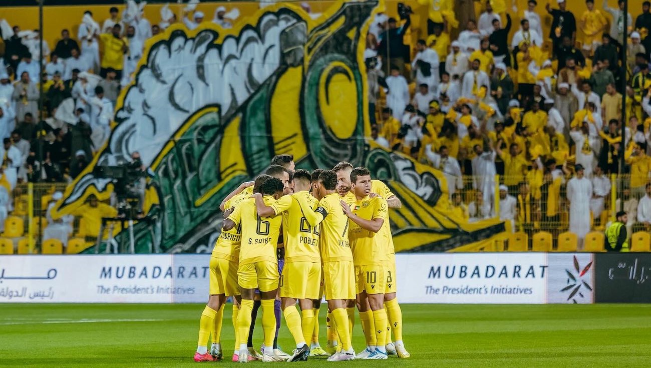 Al-Wasl have an 8-point lead over Al-Ain at the top of the ADNOC Pro League. (@AlWaslSC)