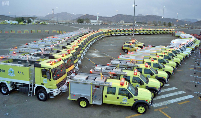 The Saudi General Directorate of Civil Defense. (File/SPA)
