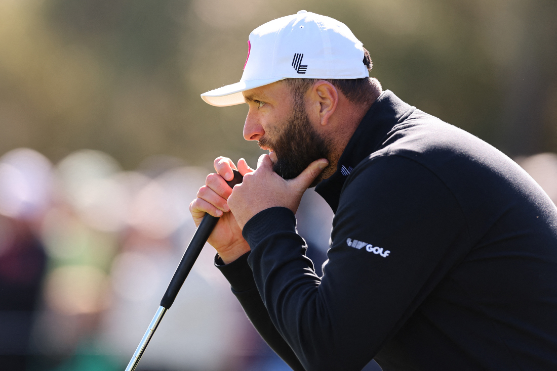 Captain Jon Rahm of Legion XIII said that the Official World Golf Ranking (OWGR) was not “a good system” after LIV Golf formally withdrew its application to join. (File/AFP)