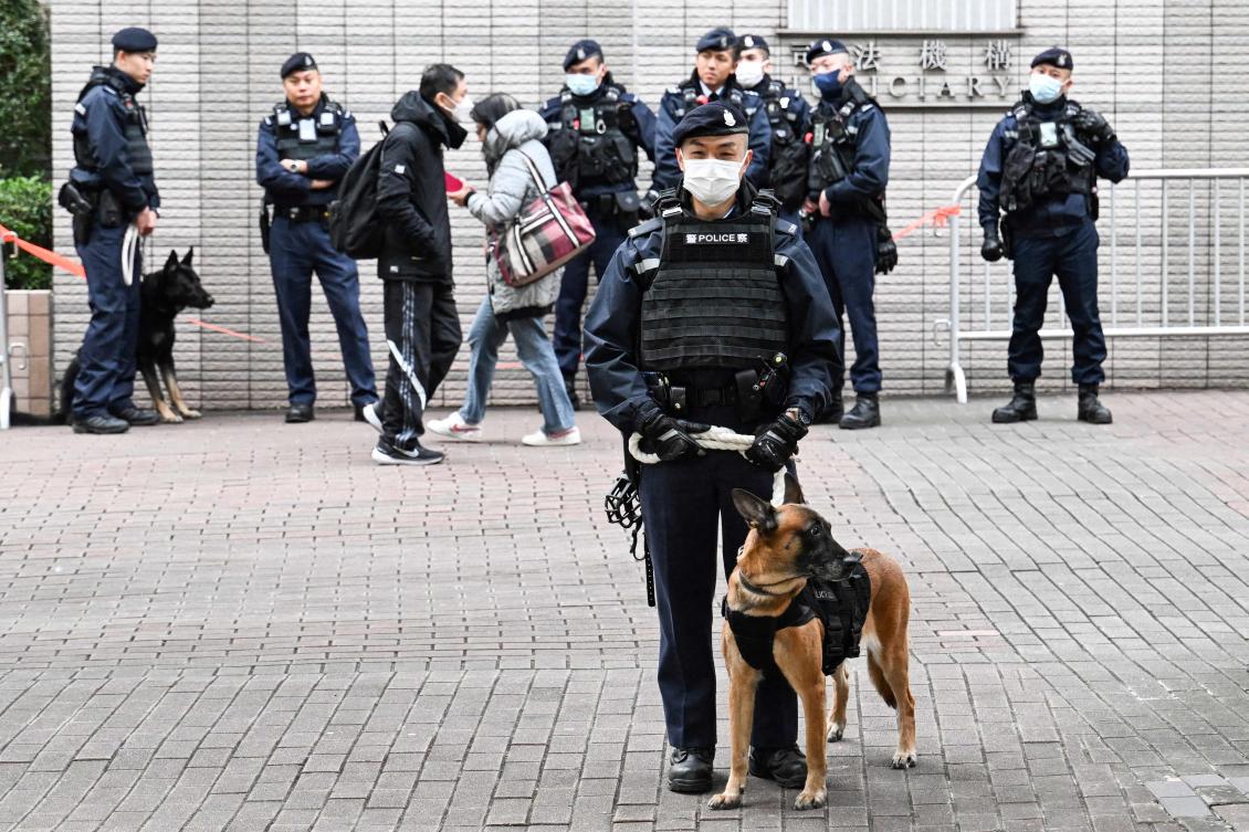 Hong Kong and Chinese officials have said the draft was similar to laws in some Western nations and that it was necessary to plug ‘loopholes’ in the national security regime. (AFP)