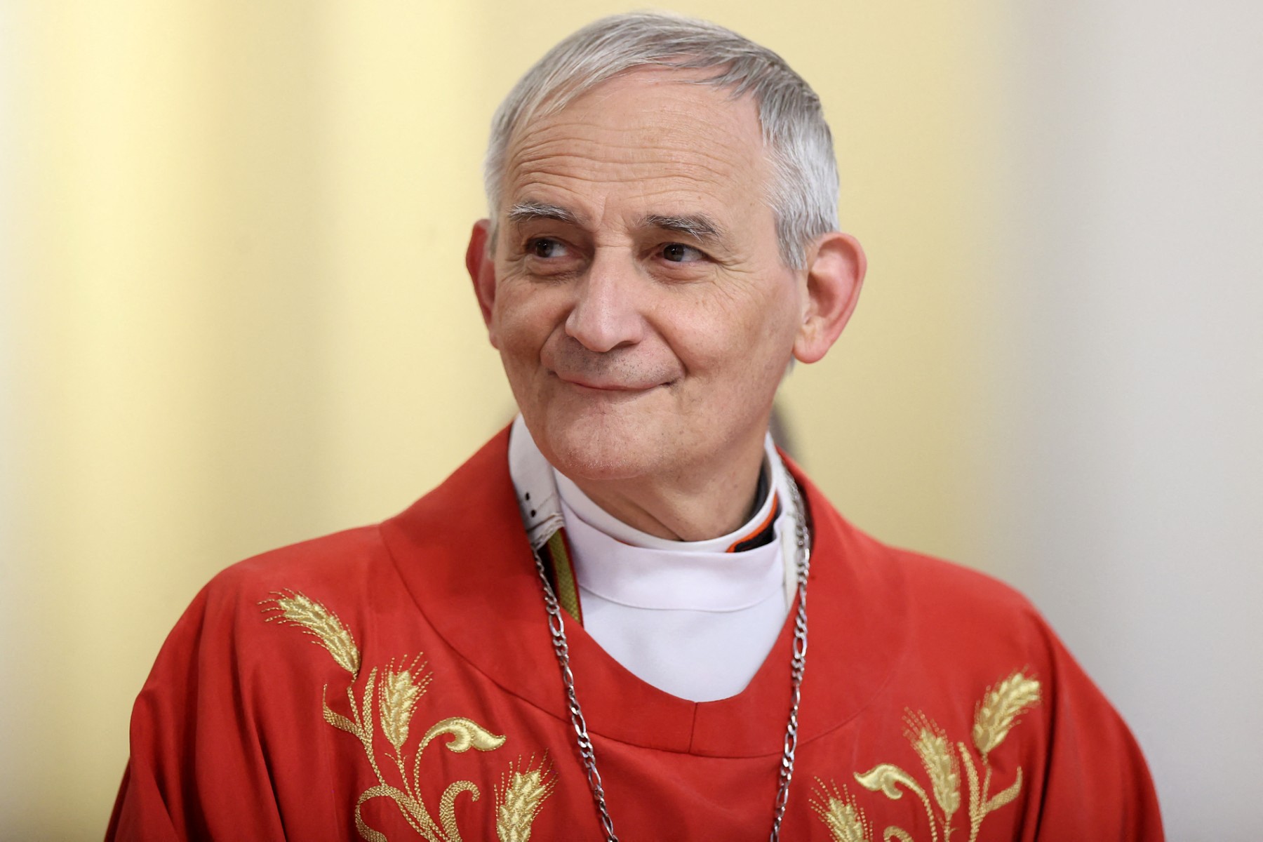 Italian Cardinal Matteo Zuppi (AFP)